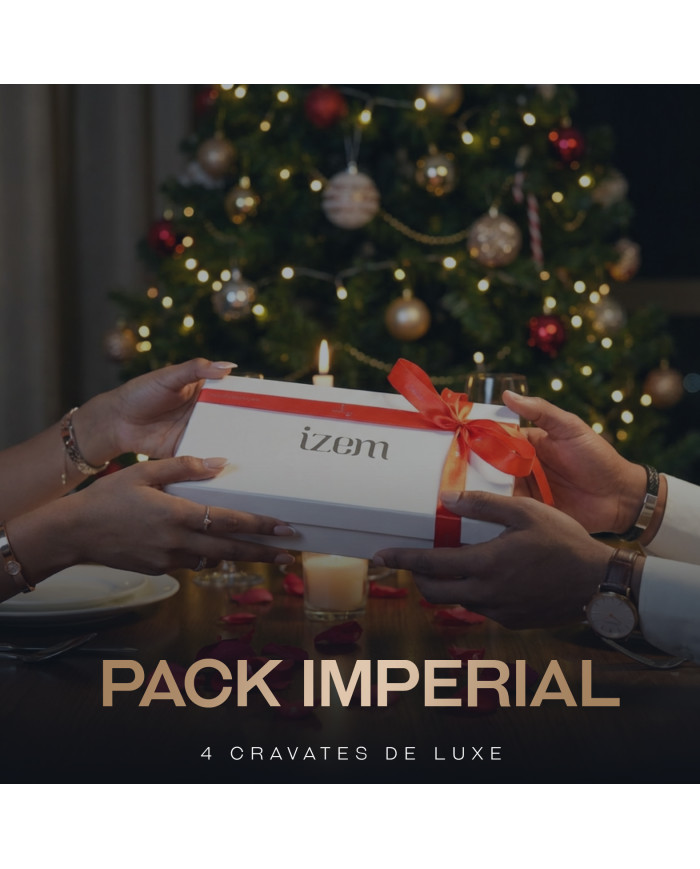 Pack Impérial 4 cravates de luxe