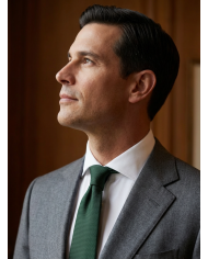 Cravate Verte  - Touche de couleur élégante