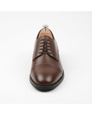Cravate.tn | Chaussures oxford classique en marron chocolat