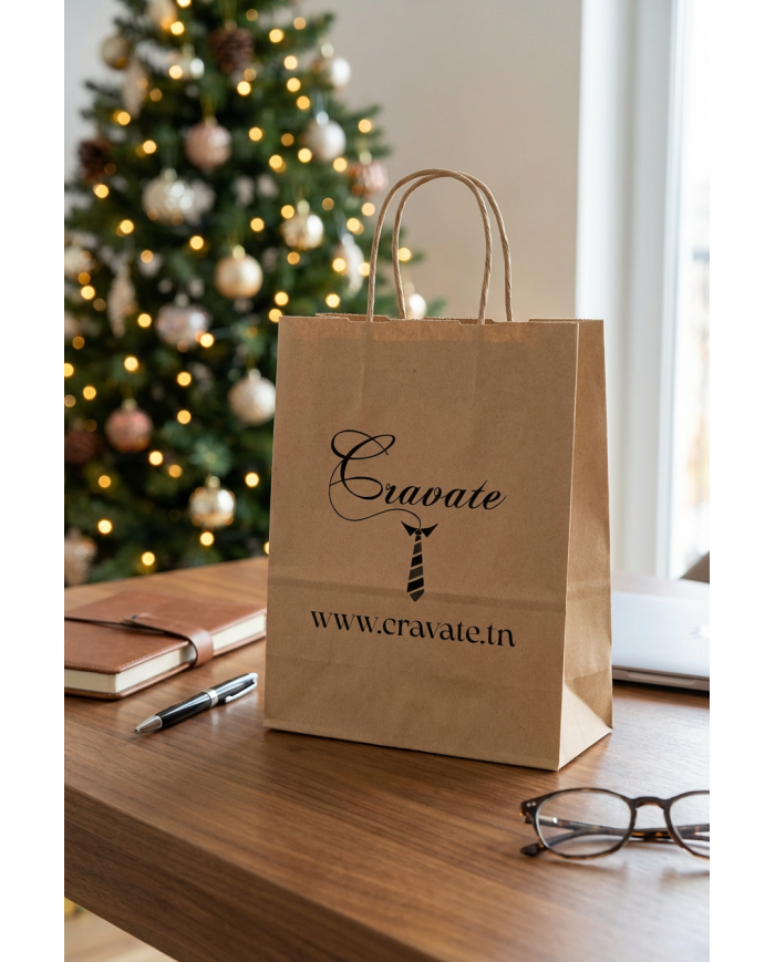 Premium Box : 2 chemises en popeline stretch et 2 cravates rayée