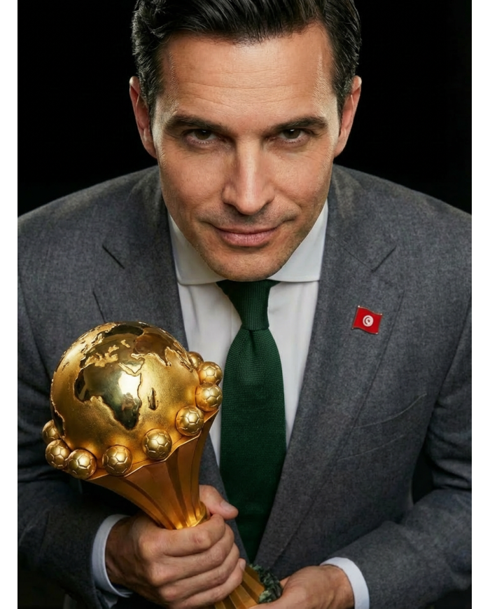 Offre spéciale CAN 2025:  4 cravates unies