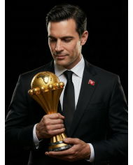 Offre spéciale CAN 2025:  4 cravates unies