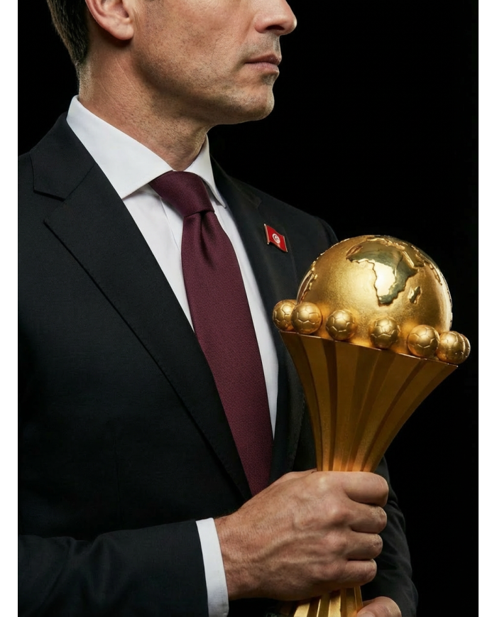 Offre spéciale CAN 2025:  4 cravates unies