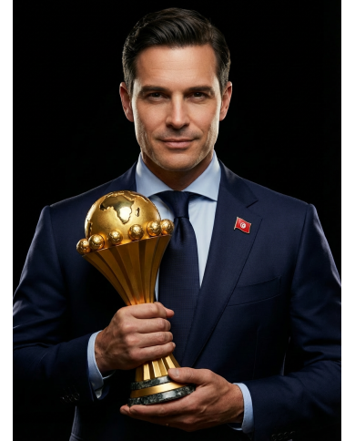 Offre spéciale CAN 2025:  4 cravates unies