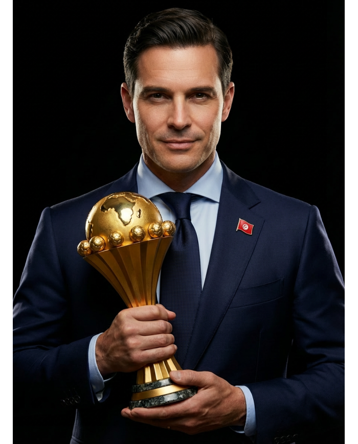 Offre spéciale CAN 2025:  4 cravates unies