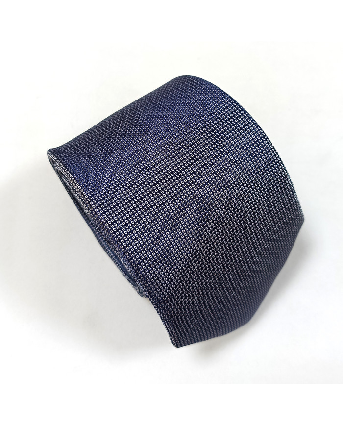 Cravate.tn | Cravate grise-bleu faux uni