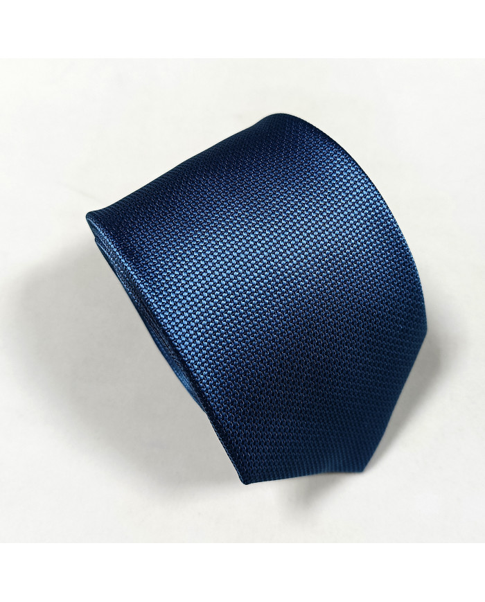 Cravate.tn | Cravate Bleu ocean Faux Uni