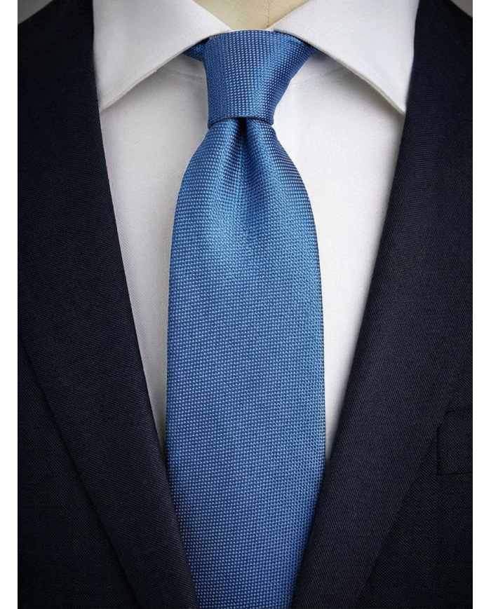 Cravate.tn | Cravate Bleu aqua Faux Uni
