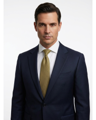 Cravate.tn | Cravate beige granola faux uni