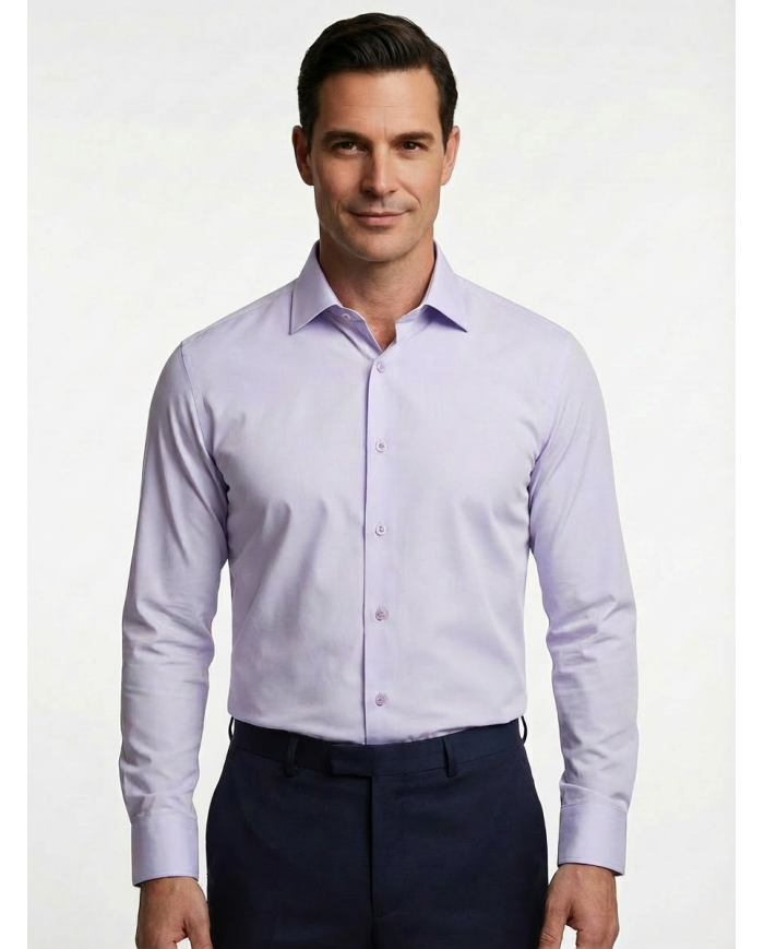 Cravate.tn | Chemise Col ouverte - Parme