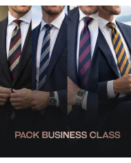 Pack Business Class : 4 cravates de luxe