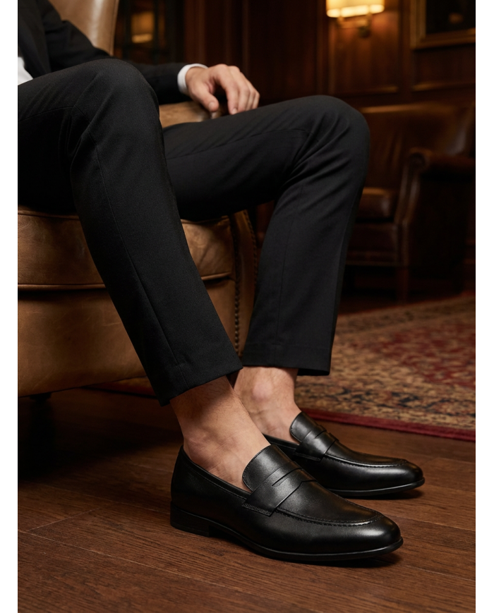 Mocassin loafer  - Noir