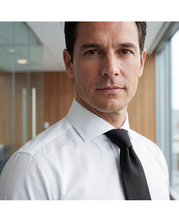 Coffret ceinture et portefeuille en cuir grainé : marron