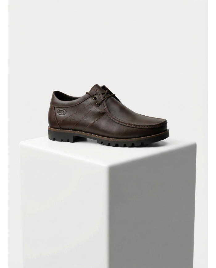 Cravate.tn | Chaussures Décontractées en cuir - Marron