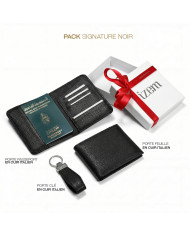 Pack Signature Noir : 100% cuir